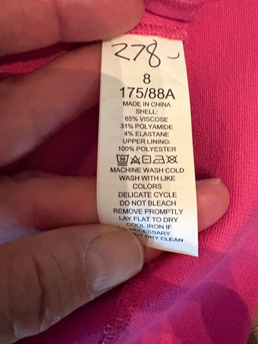 NWT Kate Spade New York Pink V-Neck Ponte Dress. Size 8